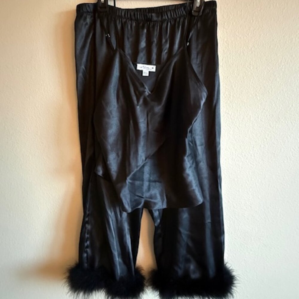 in bloom by jonquil pajama set black